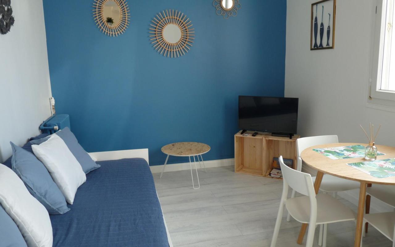 "Le Suez" Appartement Au Bord De Mer Catalans-Pharo Marseille Luaran gambar