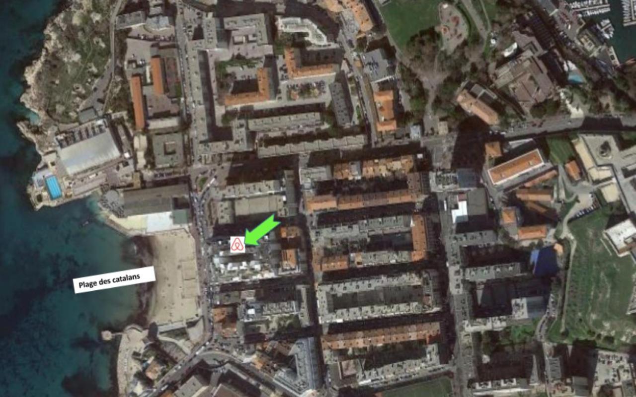 "Le Suez" Appartement Au Bord De Mer Catalans-Pharo Marseille Luaran gambar